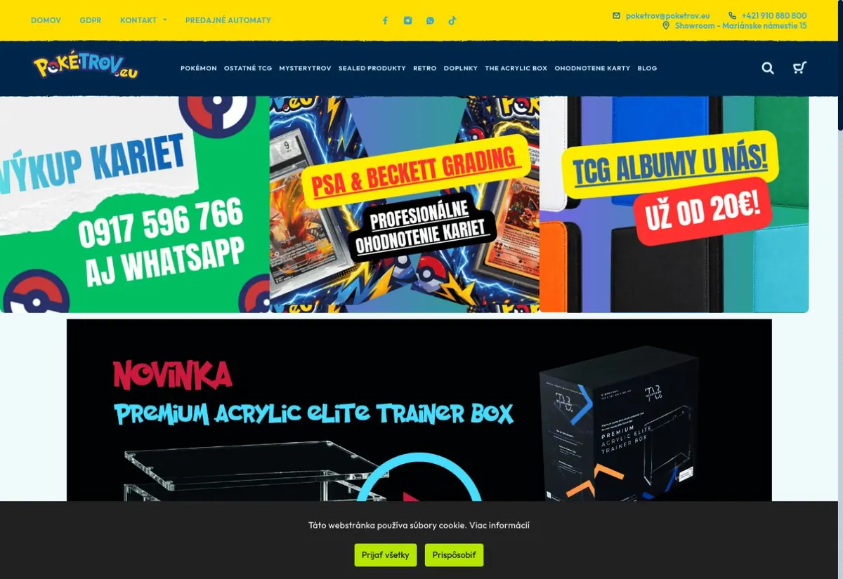 E-shop Poketrov